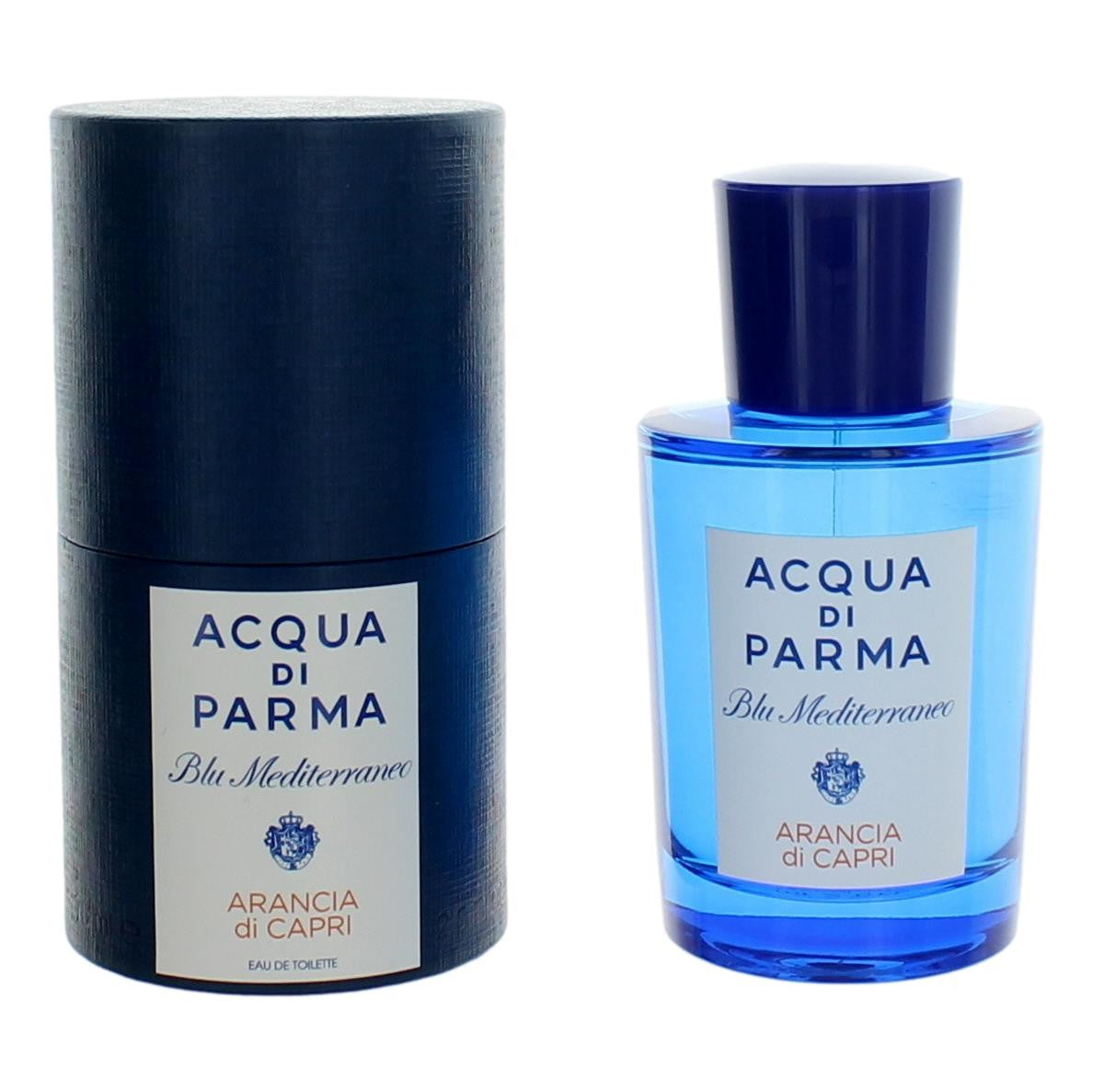 Bottle of Blu Mediterraneo Arancia Di Capri by Acqua Di Parma, 2.5 oz Eau De Toilette Spray for Unisex